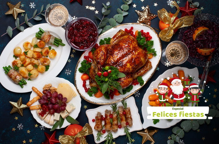 A comer rico y saludable en Navidad y fin de año
