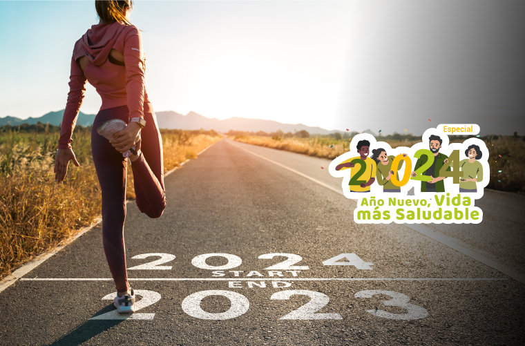 Empieza el 2024 con un estilo de vida saludable