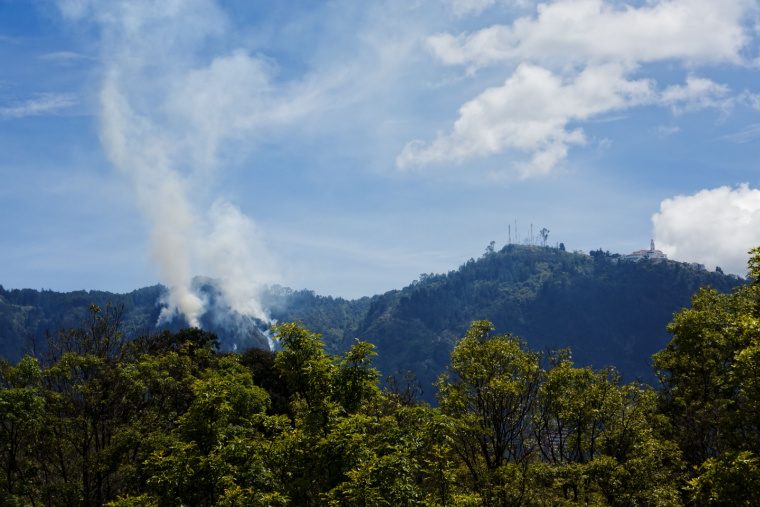 Incendios forestales en Colombia: recomendaciones de salud para tener en cuenta