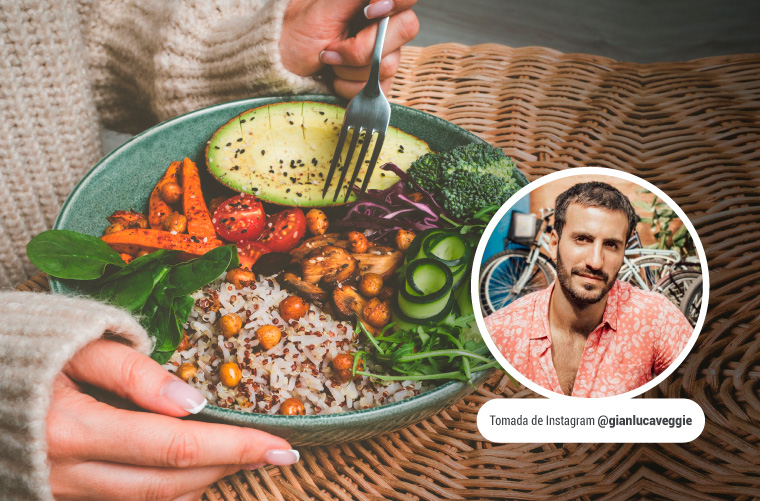 Conoce el veganismo junto a Gianluca Malnati Veggie
