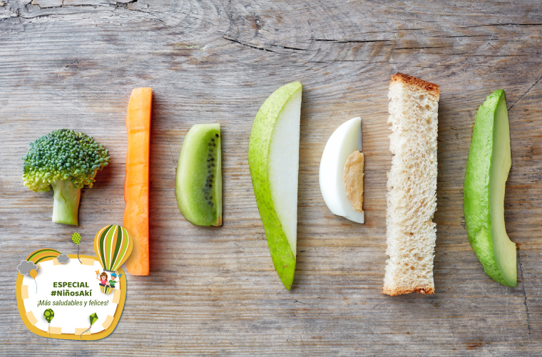 15 alimentos para empezar a aplicar el BLW o Baby Led Weaning