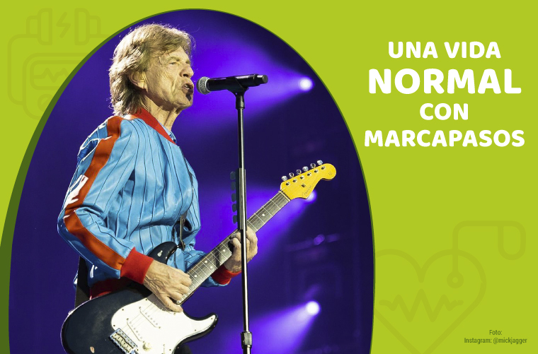 Vivir con marcapasos: La experiencia personal de Mick Jagger